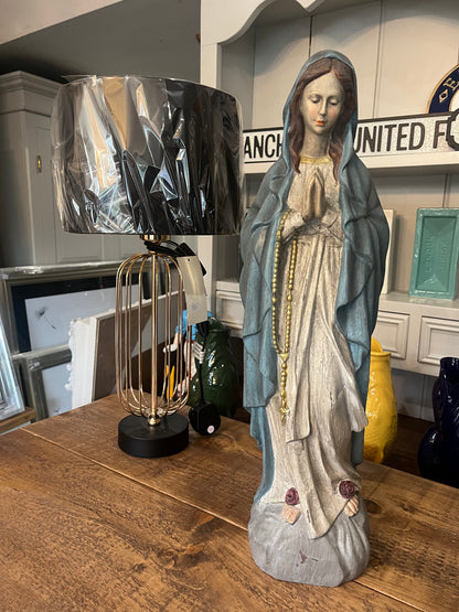 Antiqued Praying Maria Figure in store