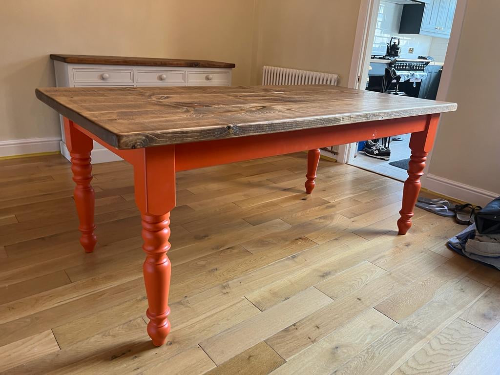 English Handmade Farmhouse Table 1