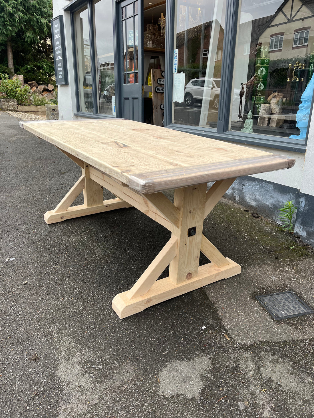 Union Based Reclaimed Wood Dining Table