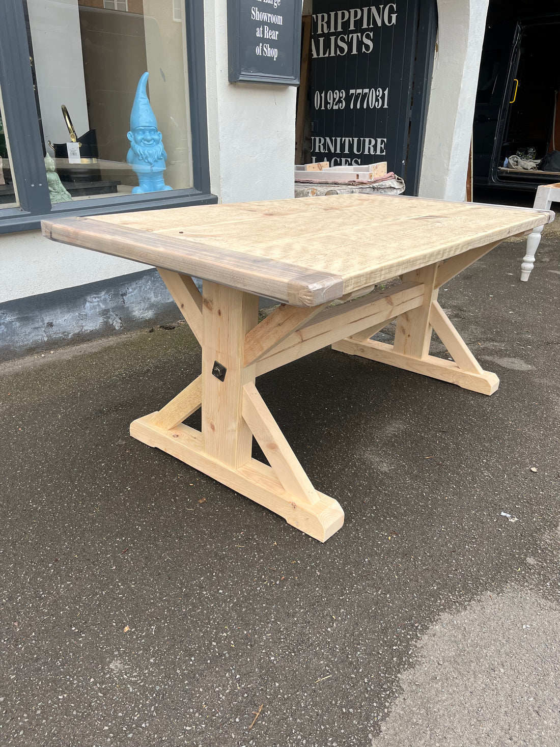 Union Based Reclaimed Wood Dining Table